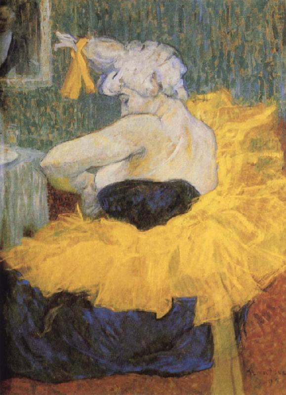 Henri de toulouse-lautrec The Clowness Cha u kao China oil painting art